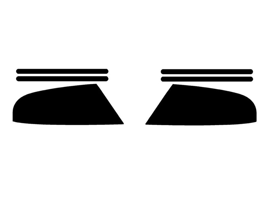stratus (sedan) Precut Tail Light Tint Diagram