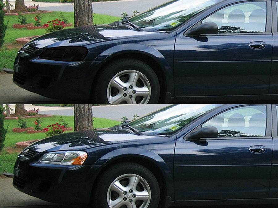 dodge stratus 2004-2006 (sedan) Headlight Tint Appearance