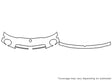 viper 3M Clear Bra Bumper Precut PPF Diagram