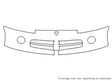 viper 3M Clear Bra Bumper Precut PPF Diagram