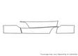 viper 3M Clear Bra Door Cup Precut PPF Diagram