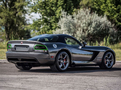 viper (convertible) Tail Light Tint Installation Points