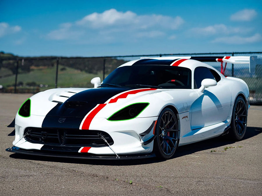 dodge viper 2013-2017 Headlight Tint Location
