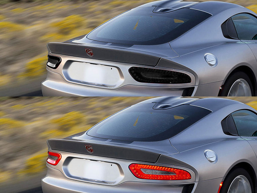 viper Before and After Smoked Taillights