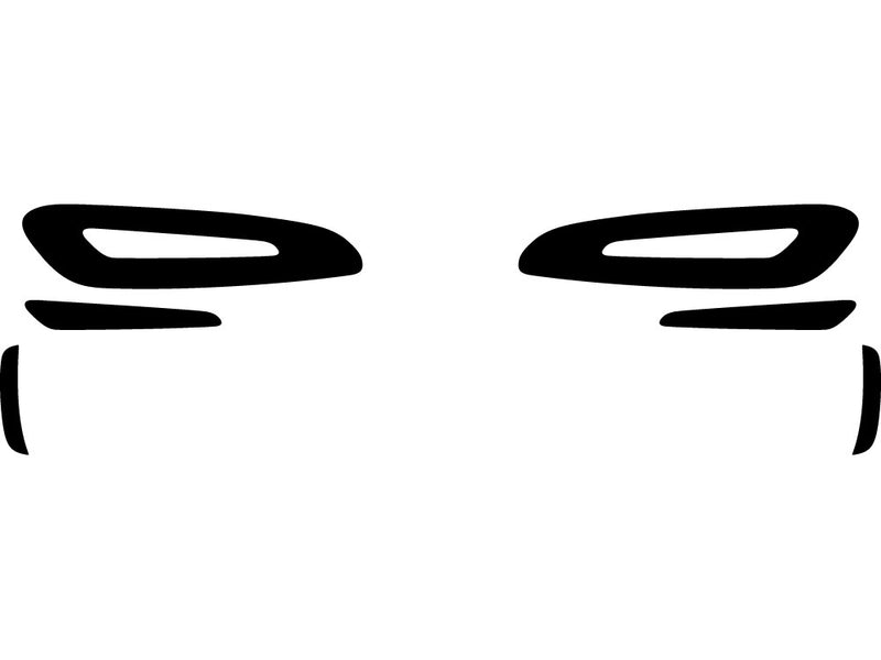 viper Precut Tail Light Tint Diagram