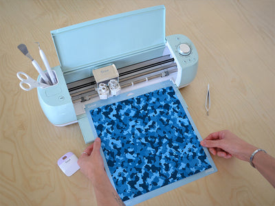 dodger puzzle camouflage Cricut Compatible Vinyl