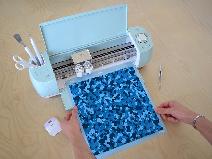 dodger puzzle camouflage Cricut Compatible Vinyl