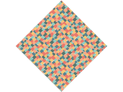 Doggy Breakfast Mosaic Vinyl Wrap Pattern