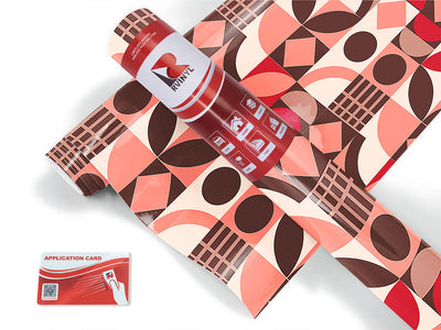 dogwood rose mosaic Craft Vinyl Roll
