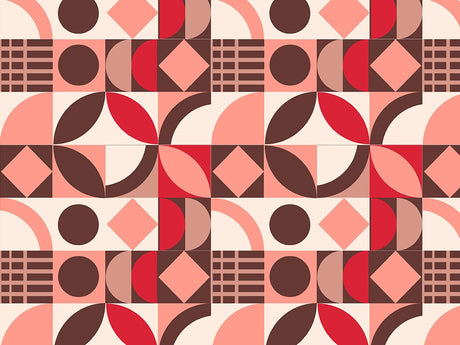 Dogwood Rose Mosaic Vinyl Wrap Pattern~Rwraps Series 914 Digitally Printed Vinyl Wrap~0