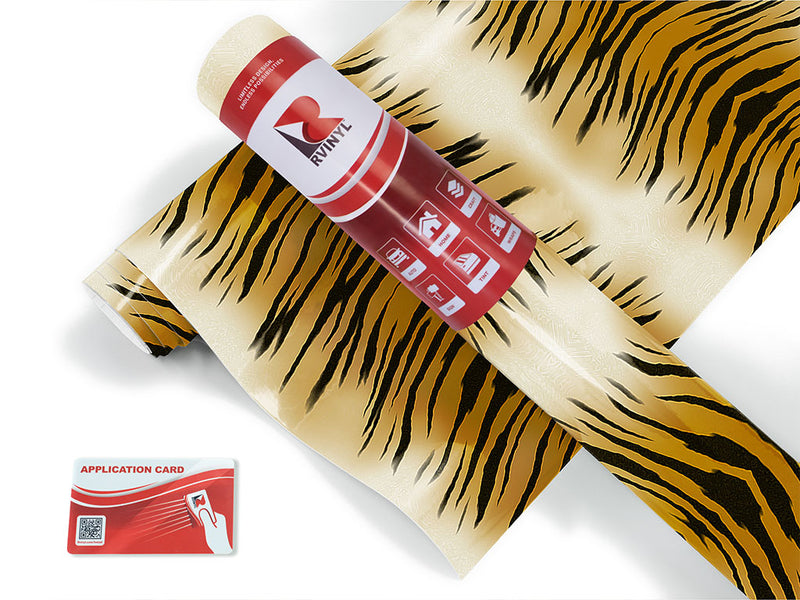 dojo tiger animal print Craft Vinyl Roll
