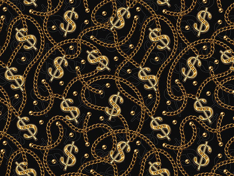 Dollar Bills Bling Vinyl Wrap Pattern~Rwraps Series 914 Digitally Printed Vinyl Wrap~0
