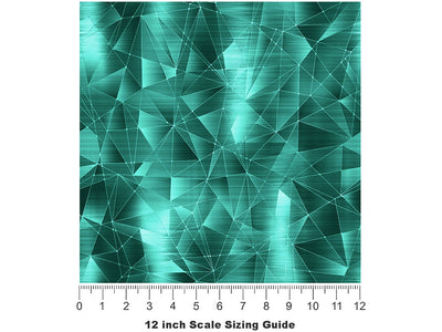 Dom Pedro Gemstone Vinyl Film Pattern Size 12 inch Scale~Rwraps Dom Pedro Gemstone Sizing Chart~2