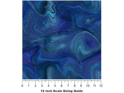 Dom Pedro Gemstone Vinyl Film Pattern Size 12 inch Scale~Rwraps Dom Pedro Gemstone Sizing Chart~2
