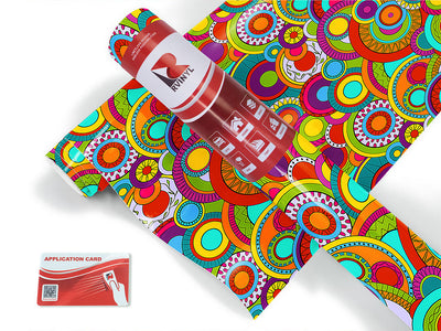 dont bother abstract geometric Craft Vinyl Roll
