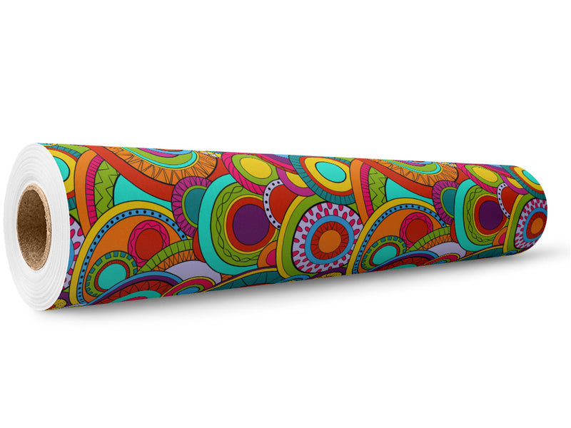 Dont Bother Abstract Wrap Film Wholesale Roll~Rwraps Series 914 Digitally Printed Vinyl Roll~5