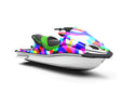 Dont Look Now Retro Jet Ski Vinyl Customized Wrap