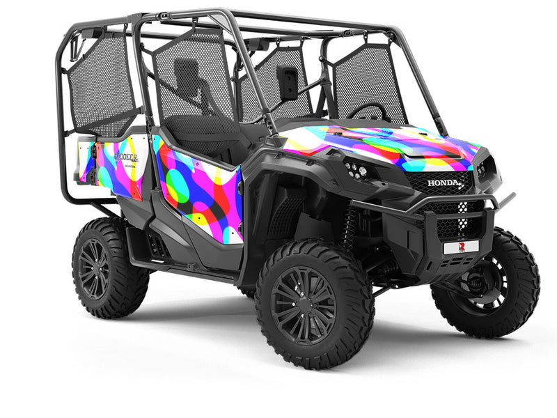 Dont Look Now Retro Utility Vehicle Vinyl Wrap