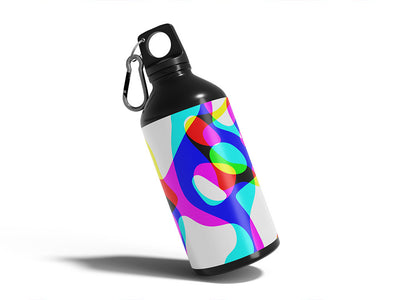 dont look now retro Water Bottle DIY Stickers