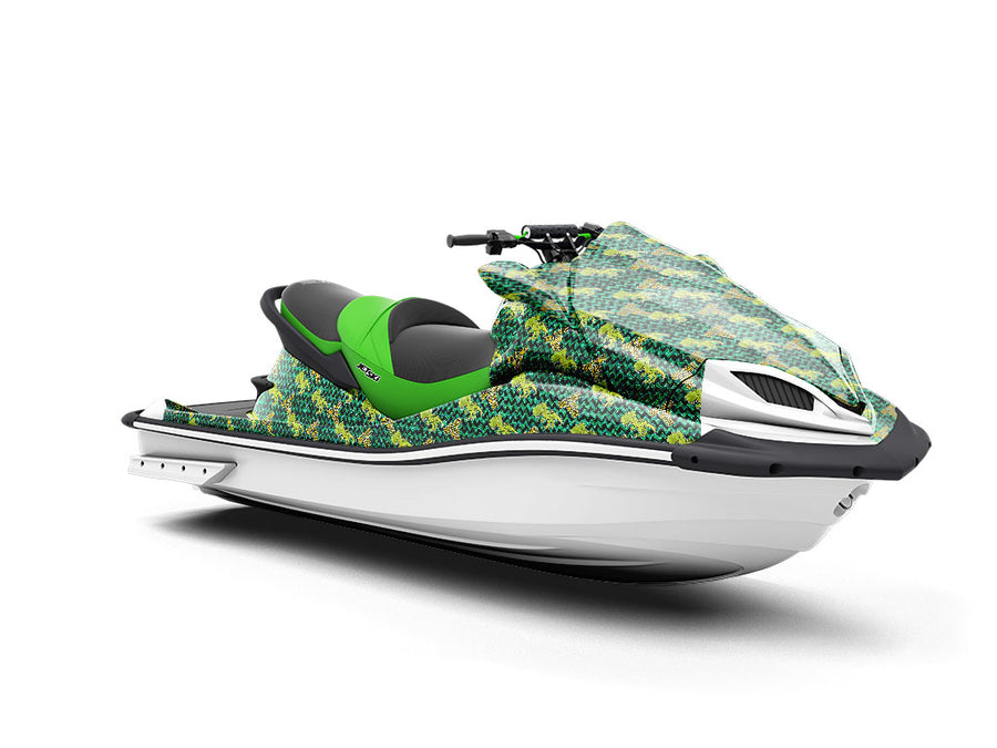 Dont Mess Dinosaur Jet Ski Vinyl Customized Wrap