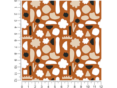 dooby doo abstract geometric 1ft x 1ft Craft Sheets