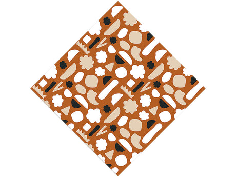 Dooby Doo Abstract Vinyl Wrap Pattern