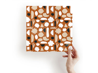 dooby doo abstract geometric Craft Sheets