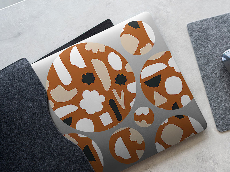 dooby doo abstract geometric DIY Laptop Stickers