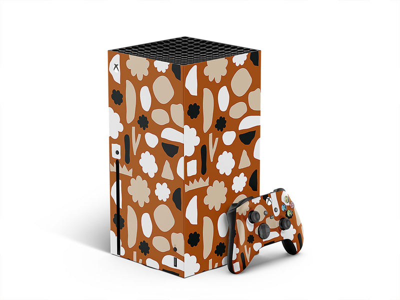 dooby doo abstract geometric XBOX DIY Decal