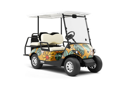 Doris Day Retro Wrapped Golf Cart