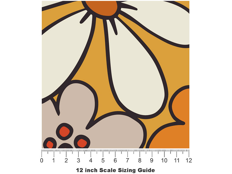 Doris Day Retro Vinyl Film Pattern Size 12 inch Scale~Rwraps Doris Day Retro Sizing Chart~2