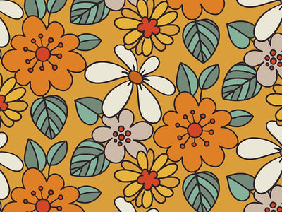 Doris Day Retro Vinyl Wrap Pattern~Rwraps Series 914 Digitally Printed Vinyl Wrap~0