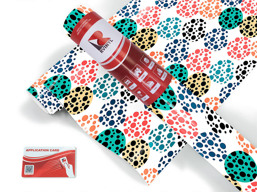 dot inception polka dot Craft Vinyl Roll