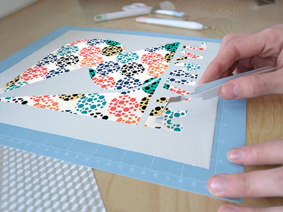 dot inception polka dot Easy Weed Craft Vinyl