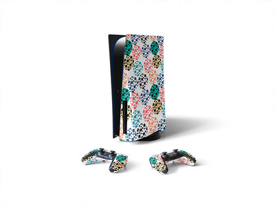 dot inception polka dot Sony PS5 DIY Skin