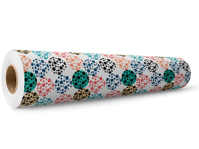 Dot Inception Polka Dot Wrap Film Wholesale Roll~Rwraps Series 914 Digitally Printed Vinyl Roll~5