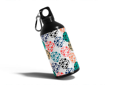 dot inception polka dot Water Bottle DIY Stickers