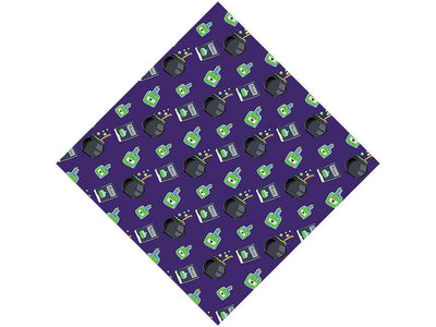 Double Bubble Witch Vinyl Wrap Pattern