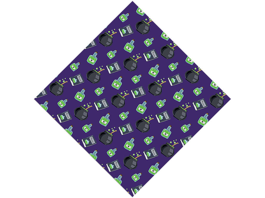 Double Bubble Witch Vinyl Wrap Pattern