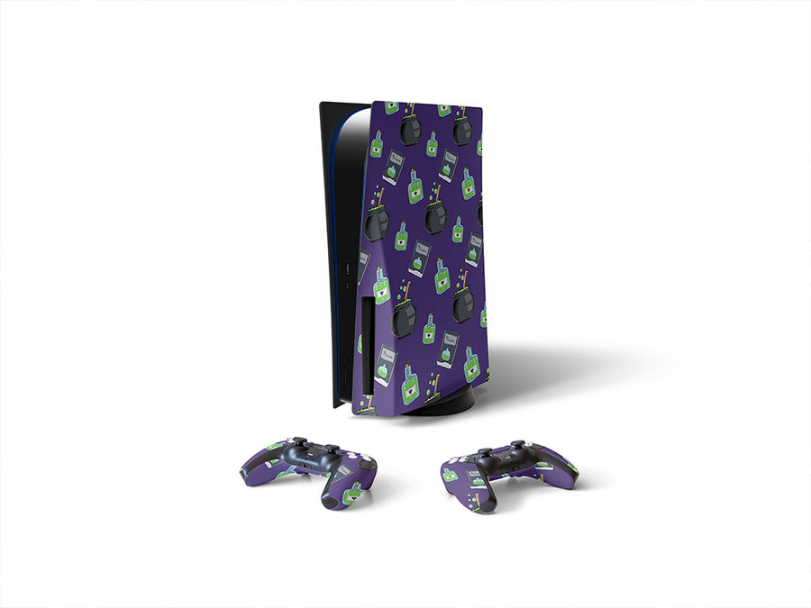 double bubble horror Sony PS5 DIY Skin