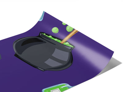 Double Bubble Witch Vinyl Wraps~Rwraps Series 914 Digitally Printed Vinyl Wrap~0
