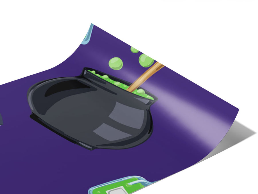 Double Bubble Witch Vinyl Wraps~Rwraps Series 914 Digitally Printed Vinyl Wrap~0