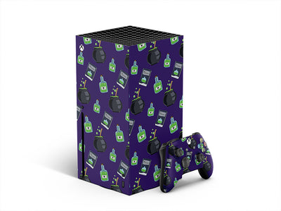 double bubble horror XBOX DIY Decal