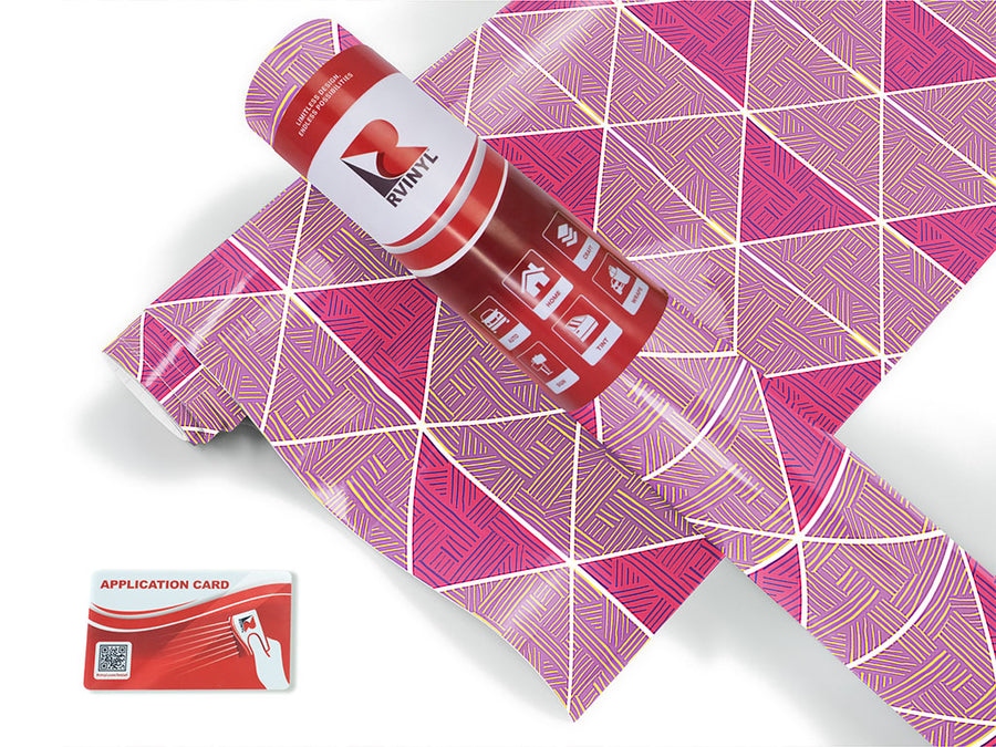 double pride art deco Craft Vinyl Roll
