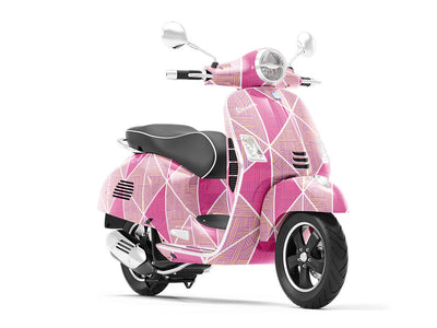 Double Pride Art Deco Vespa Scooter Wrap Film