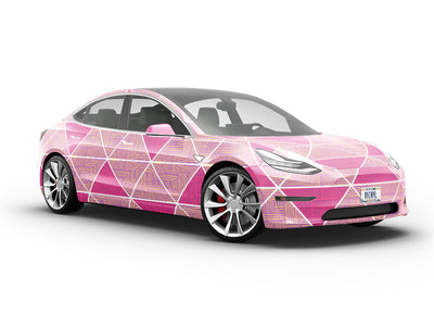 Double Pride Art Deco Vehicle Vinyl Wrap