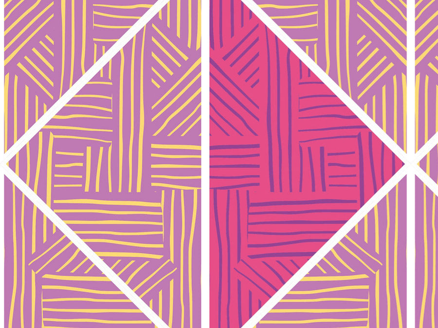 Double Pride Art Deco Vinyl Wrap Pattern~Rwraps Series 914 Digitally Printed Vinyl Wrap~0