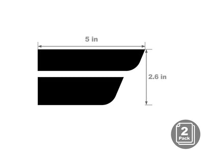 3M Double Round Mirror Stripe