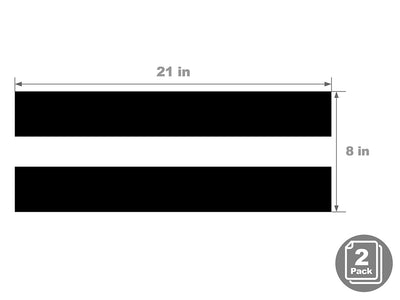 Double Trouble Fender Stripes Length Diagram