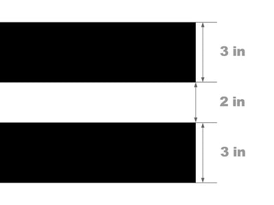 Double Trouble Fender Hash Mark Width Diagram